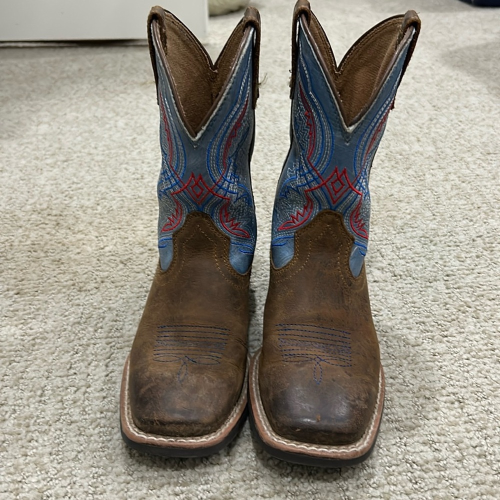 Ariat cowboy boots. Size 12. Worn at most 3-5 times.